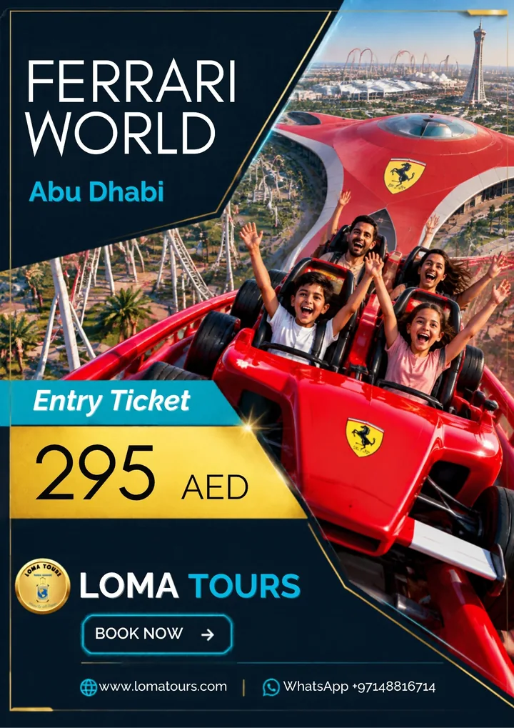 Ferrari World Abu Dhabi - Loma Tours