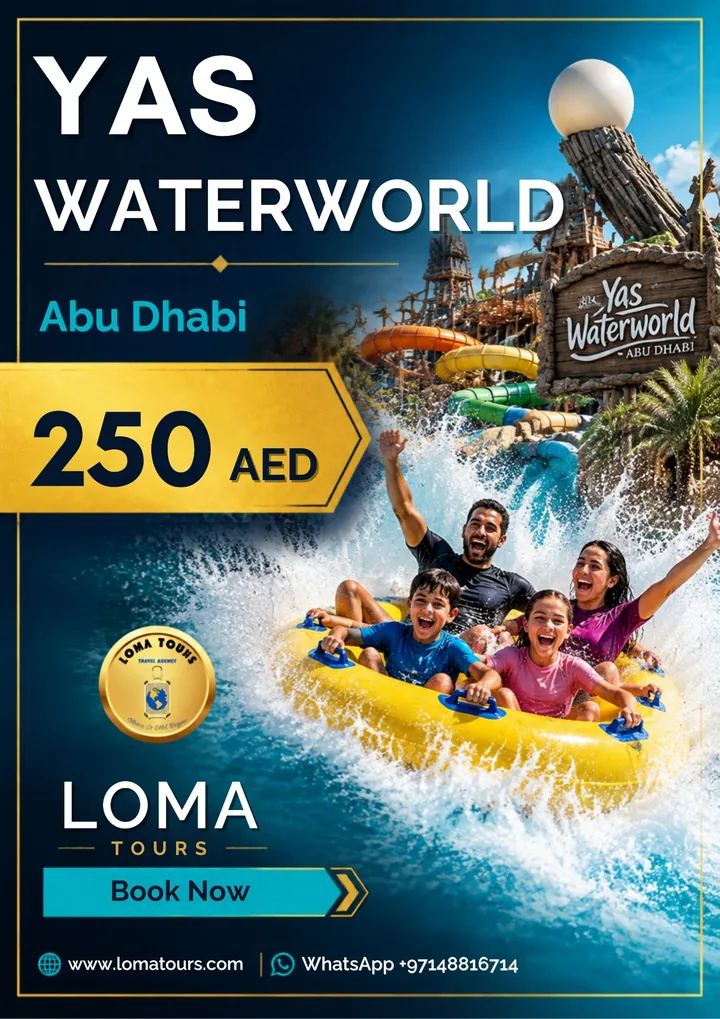Yas Waterworld Abu Dhabi - Loma Tours