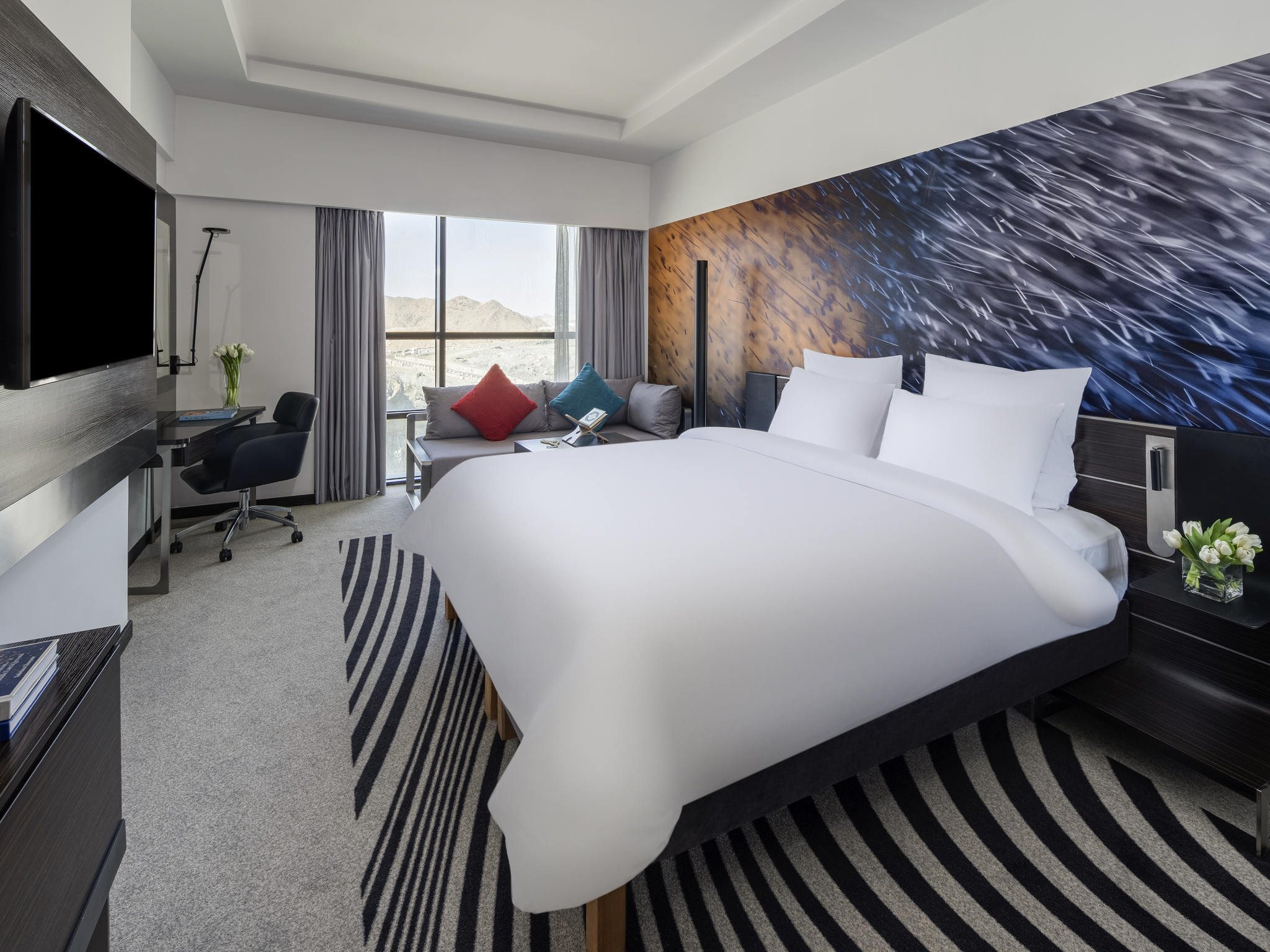 Superior room at Novotel Makkah Thakher City