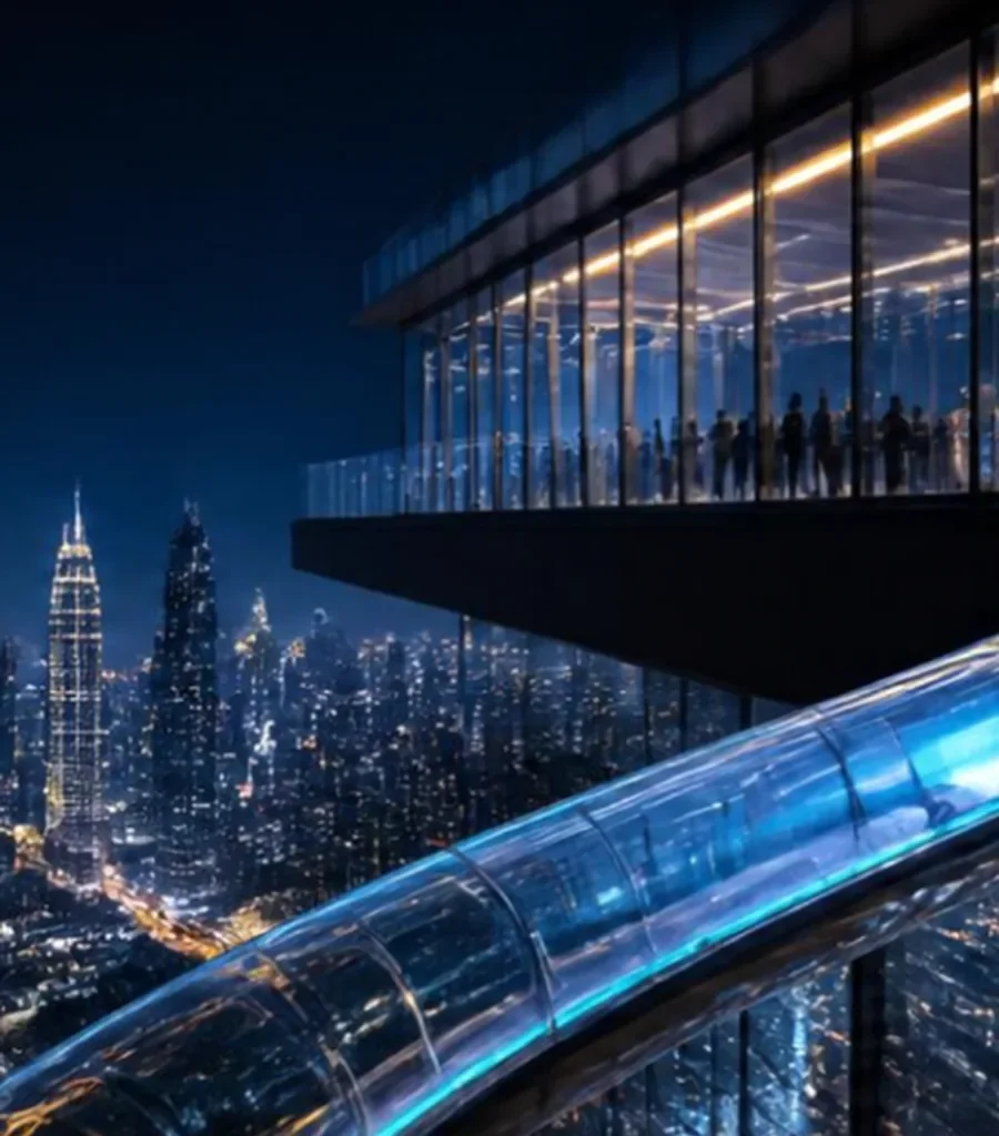 Sky Views Dubai Observatory + Slide Tickets – Mobile background